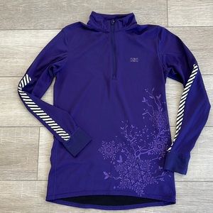 HH Helly Hansen Quarter Zip Workout Running Layering Top Medium